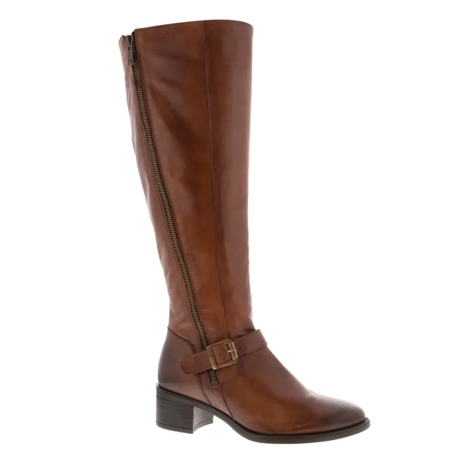 Knee High Boots | Carl Scarpa Arque Tan Leather Knee High Boots