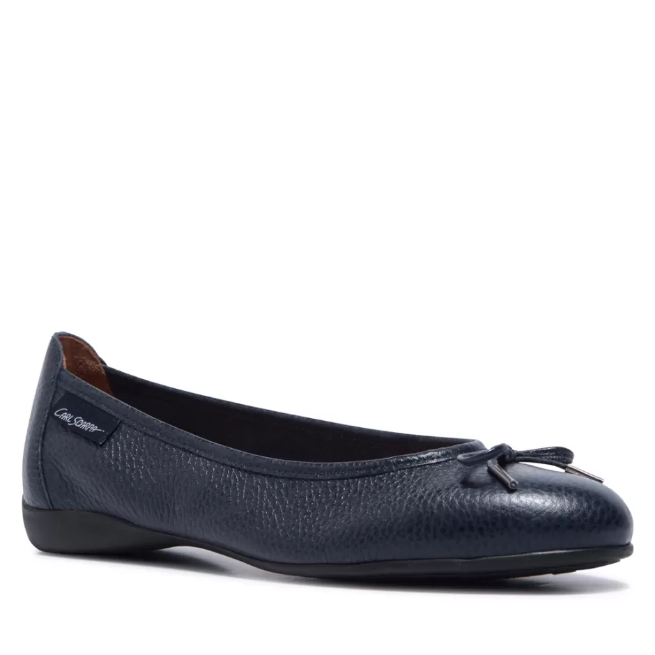 Leather Loafers | Loafers | Carl Scarpa Hosanna Navy Leather Loafers