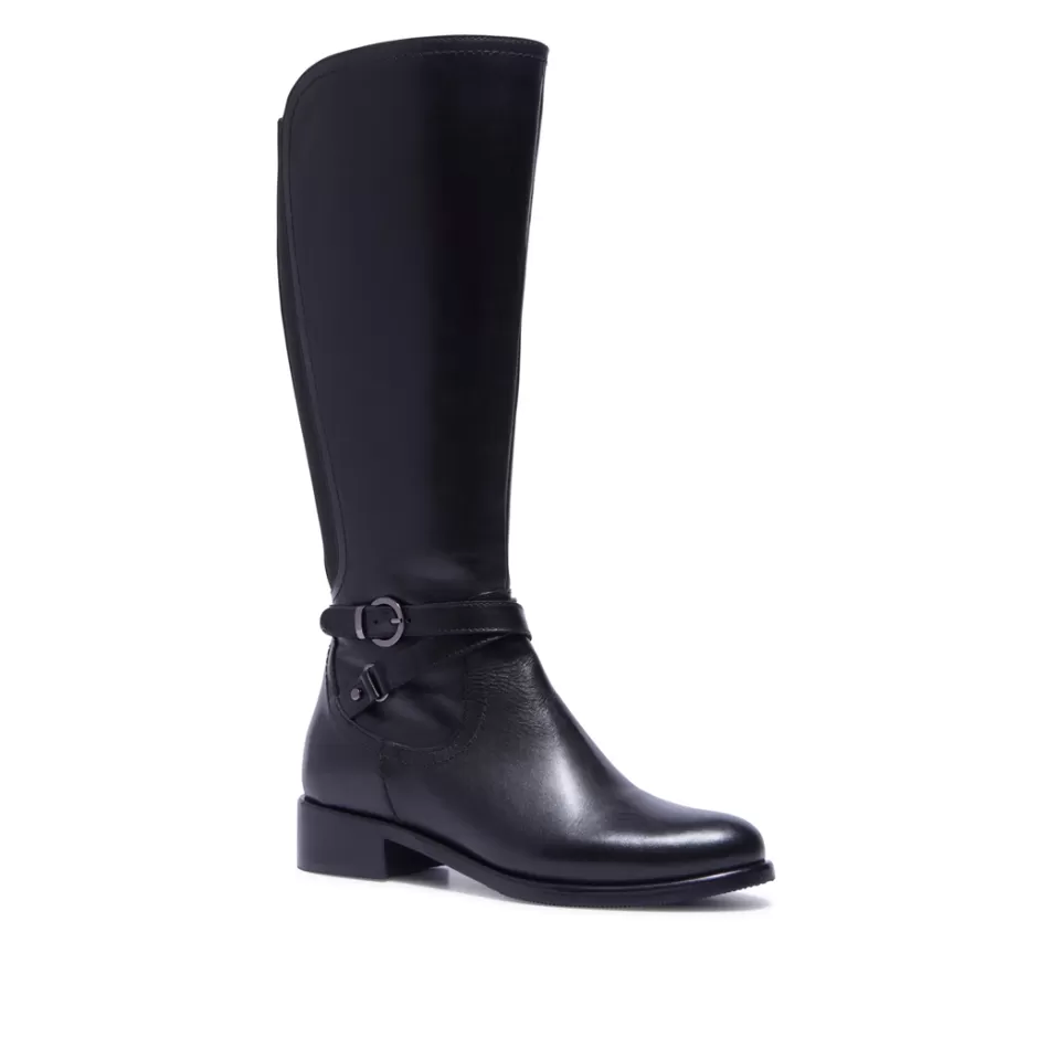 Knee High Boots | Carl Scarpa Joline Black Leather Boots