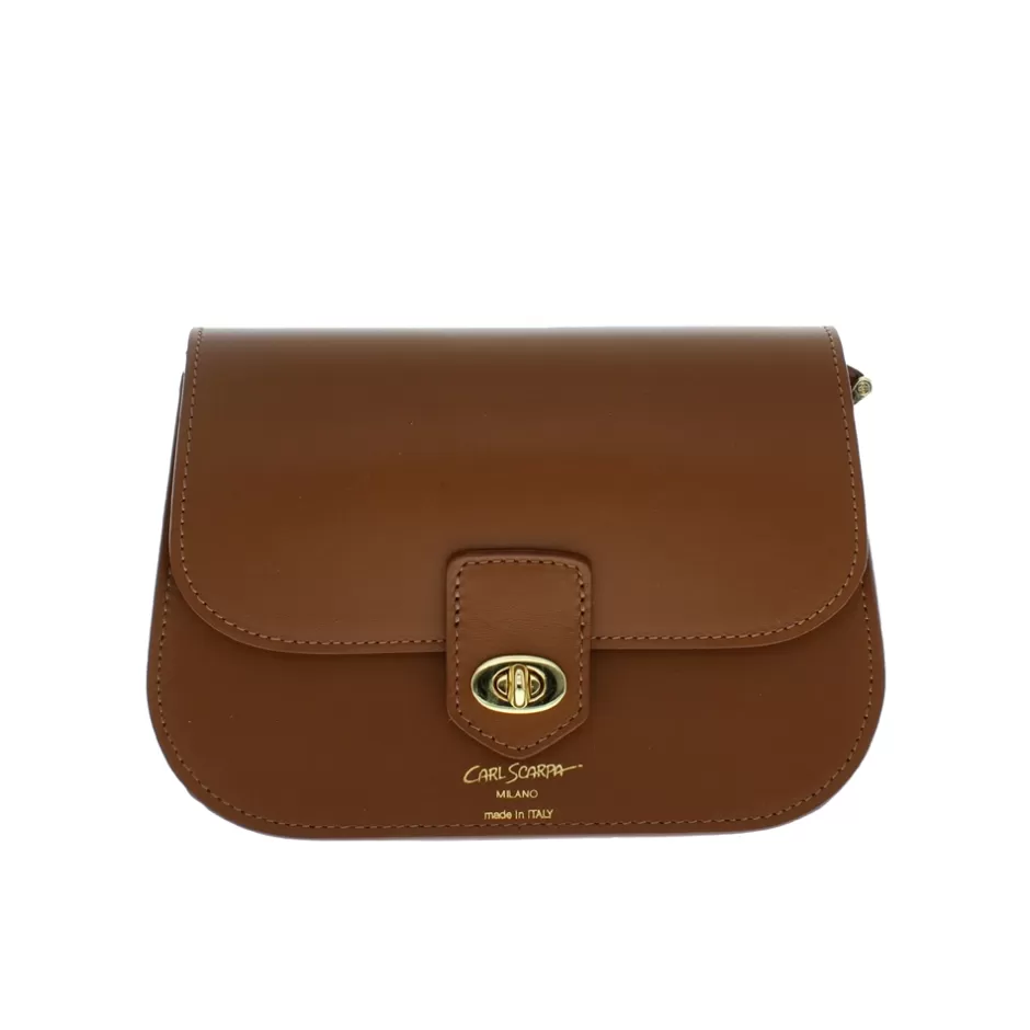 Bags | Carl Scarpa Orsina Tan Italian Leather Shoulder Bag