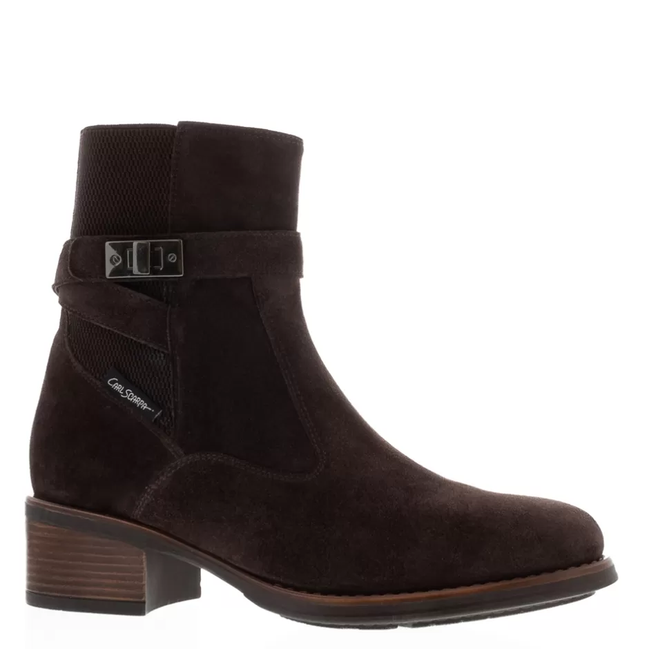 Ankle Boots | Carl Scarpa Pollenzo Brown Suede Ankle Boots