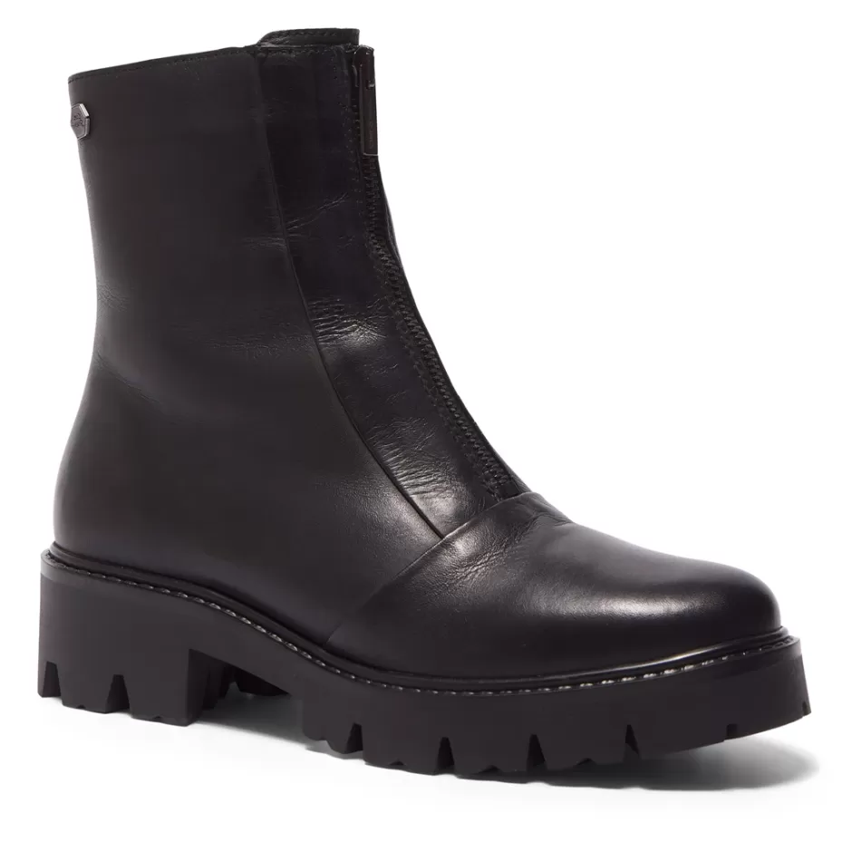 Ankle Boots | Carl Scarpa Sanica Black Leather Ankle Boots