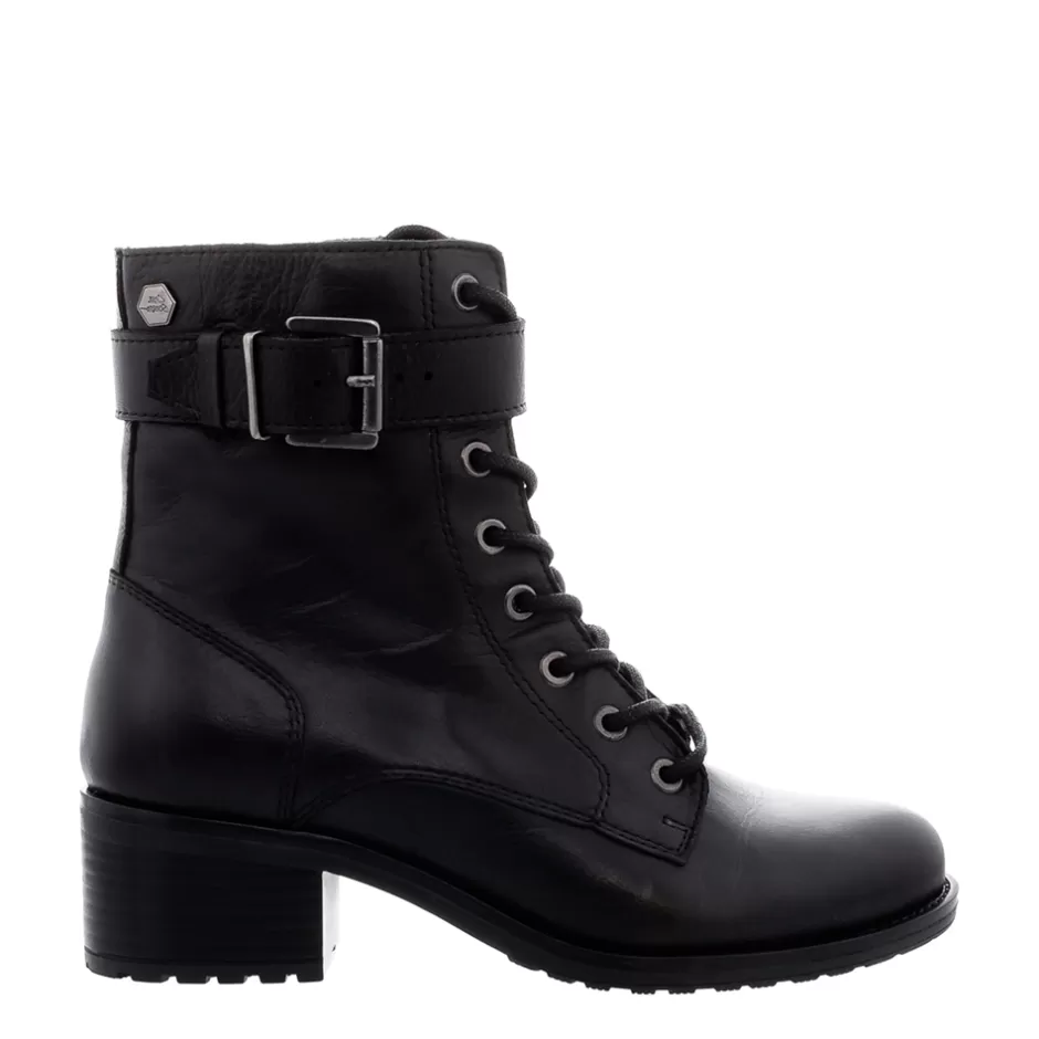 Ankle Boots | Carl Scarpa Turner Black Leather Lace Up Ankle Boots